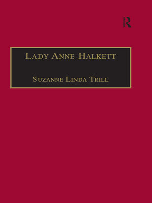 cover image of Lady Anne Halkett